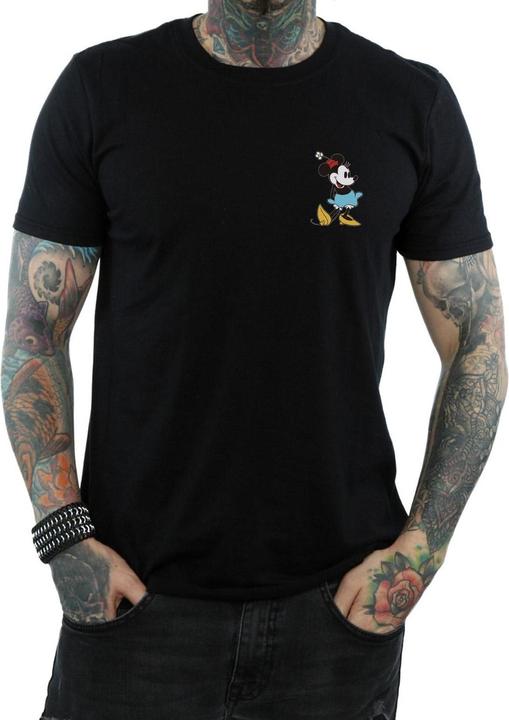 Immagine prodotto Disney Minnie Mouse Kick Chest Maglietta Uomo (S)
