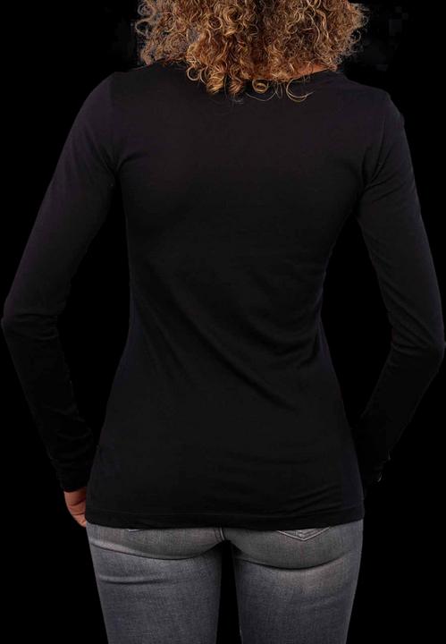 Actual product image Armedangels Enriccaa Soft T-Shirt Long Sleeve Black (XL)