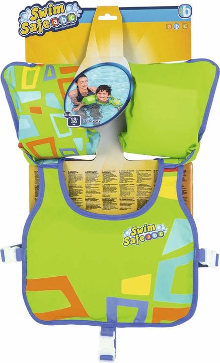 Actual product image Bestway Swim Safe ABC Swin Pal 19-30 kgr, Grøn (24, 25, 26, 27, 28, 29, 30, up to 30 kg)