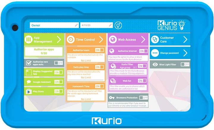 Produktbild KD Toys Kurio Tablet Ultra 3 (7", 32 GB, Blau)
