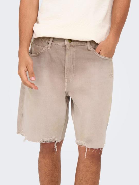 Actual product image Only & Sons Gerade geschnitten Mittlere Taille Shorts Jeans-Shorts (XL)