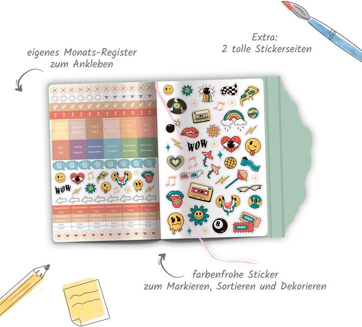 Immagine prodotto Schülerkalender mit Klappe Gard (A5, Tedesco)