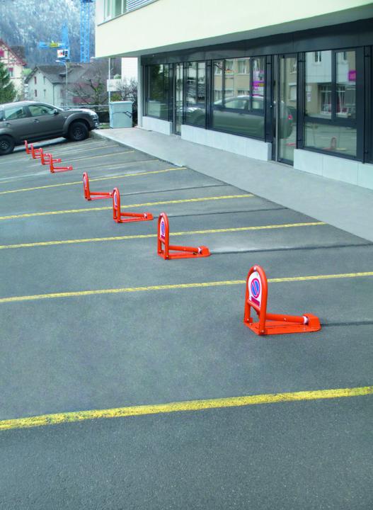 Produktbild Moravia Elektrischer Parkbügel Typ PB, Höhe Bügel 440 mm, Überflur 80 mm