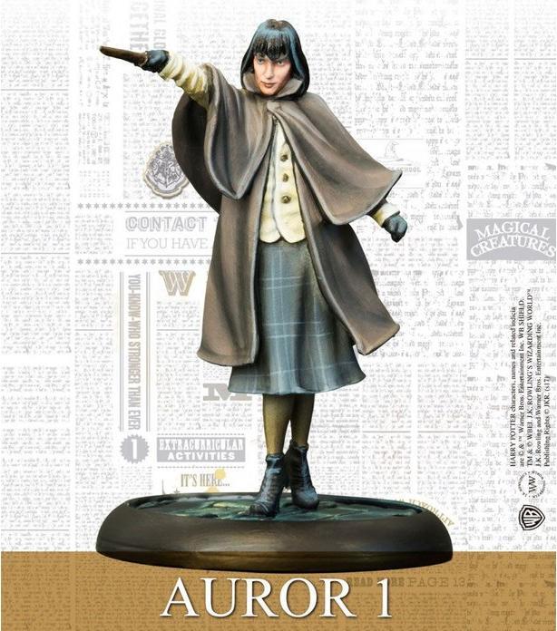 Produktbild Warner Bros Harry Potter: Tabletop Miniaturen Wizarding Wars Barty Crouch Jr. & Auroren (EN)