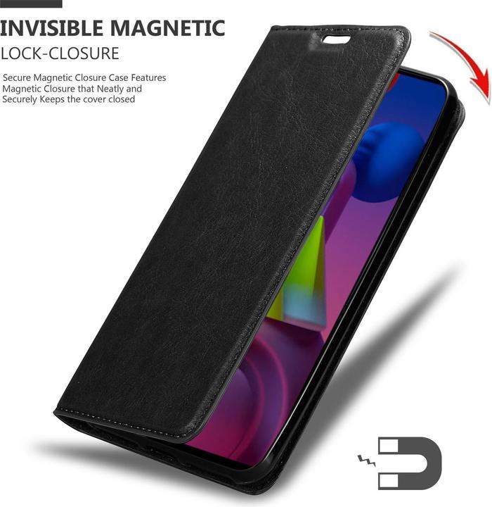 Immagine prodotto Cadorabo Copertina magnetica invisibile del libro (Samsung Galaxy M51)