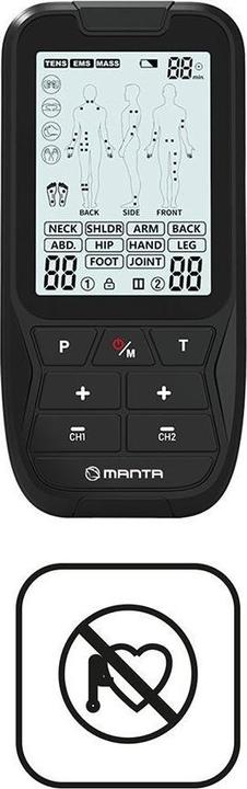 Produktbild Manta R-C101L Combo Muscle Electrostimulator