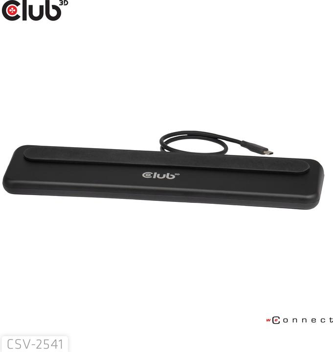 Produktbild Club 3D Club3D USB-C 12in1-Dock >DP1.4/2xHDMI/2xUSB-C/ 8K30Hz PD100W retail (Docking Port, 12 Ports)
