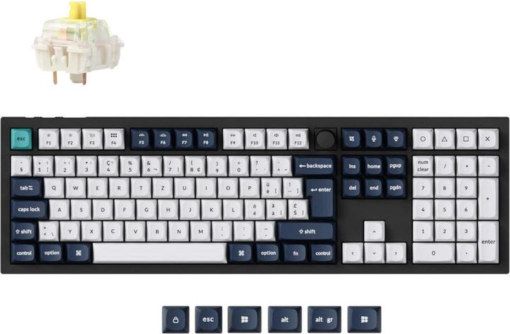 Image du produit Keychron Q6 Max (CH, Filaire, Sans fil)