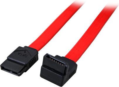 Produktbild EFB Elektronik SATA 150 Kabel gewinkelt,1,0m,1x90°, 1x gerade, Farbe: rot