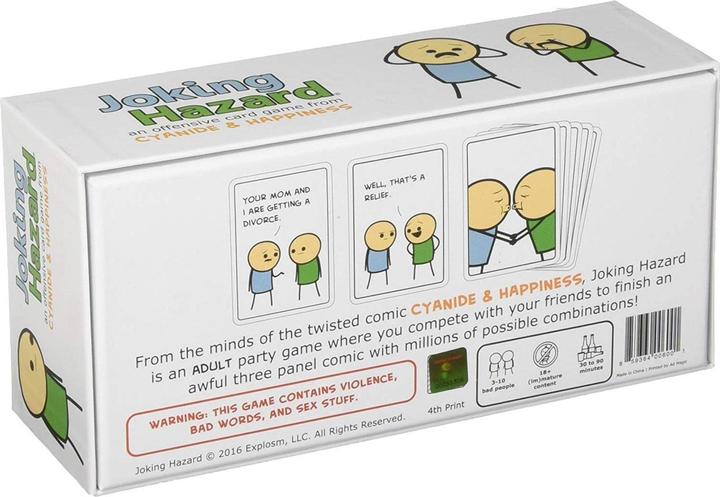 Produktbild Spilbraet Joking Hazard (Englisch, Deutsch, Französisch, Spanisch)