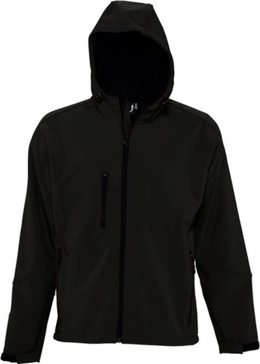 Produktbild Sols Replay SoftshellJacke mit Kapuze atmungsaktiv winddicht wasserfest (XL)