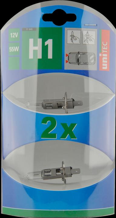 Actual product image Unitec Standard halogen lamp (H1)