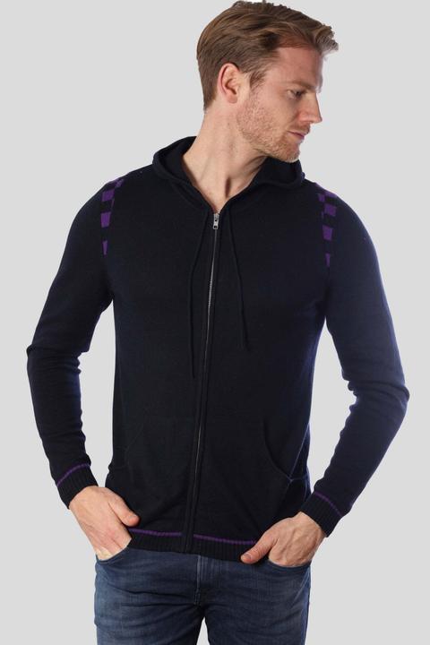 Produktbild Bellemere Tracksuit Jacket Men's Merino and Cotton Checker Print Tracksuit (L)