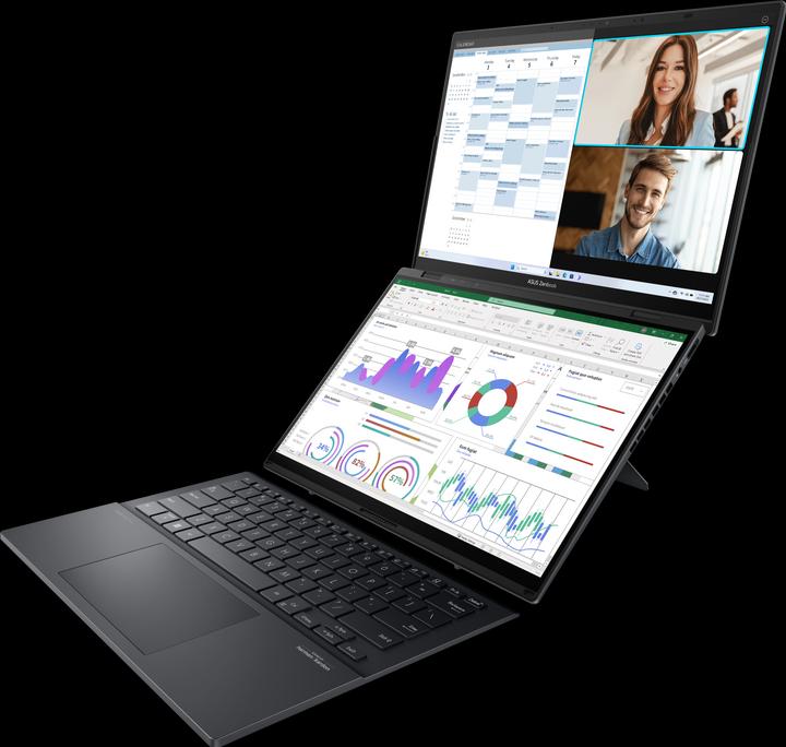 Actual product image ASUS Zenbook Pro 14 Duo OLED (14", Intel Core Ultra 9 185H, 32 GB, 1000 GB, CH)