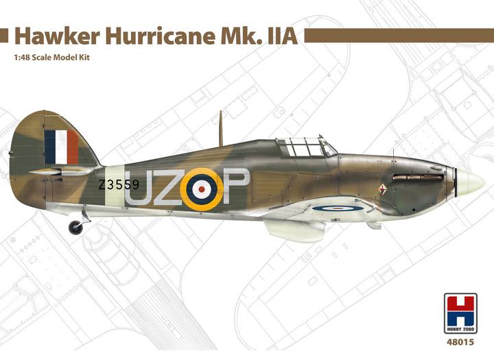 Actual product image Hobby 2000 Hawker Hurricane Mk.IIA