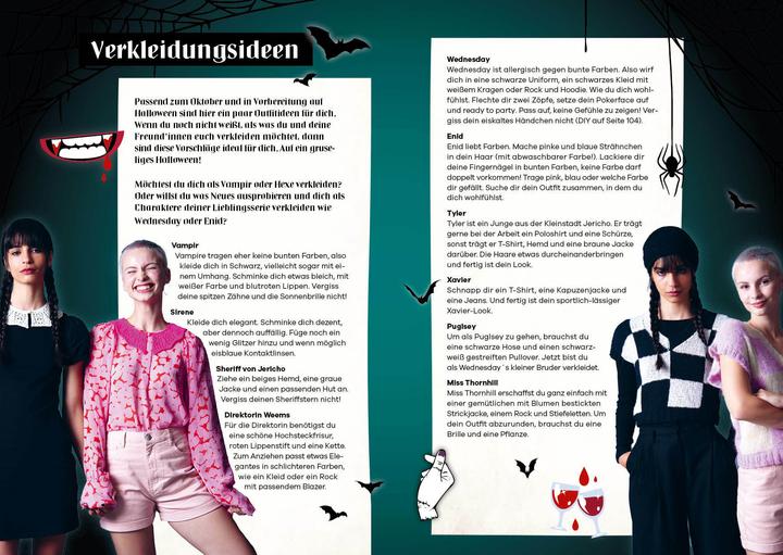 Produktbild Der Timer für Wednesday-Fans 2024/2025 (Harter Einband, Deutsch)
