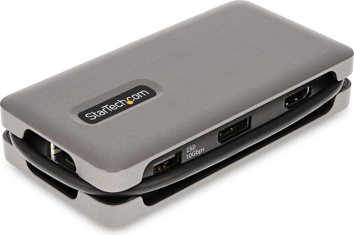 Immagine prodotto StarTech com DKT31CDHPD3, Kabelgebunden, USB 3.2 Gen 2 (3.1 Gen 2) Type-C, 100 W, 2.0b, 10,100,1000 (USB-C, 3 Porti)