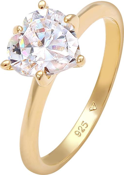 Elli Kristall Ring (58, 925 Silber)
