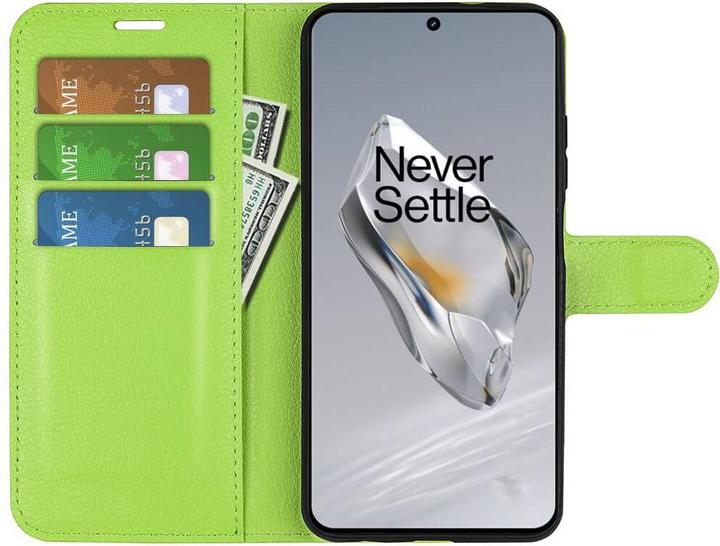 Produktbild Cover-Discount OnePlus 12 - Leder Etui Hülle grün (OnePlus 12)