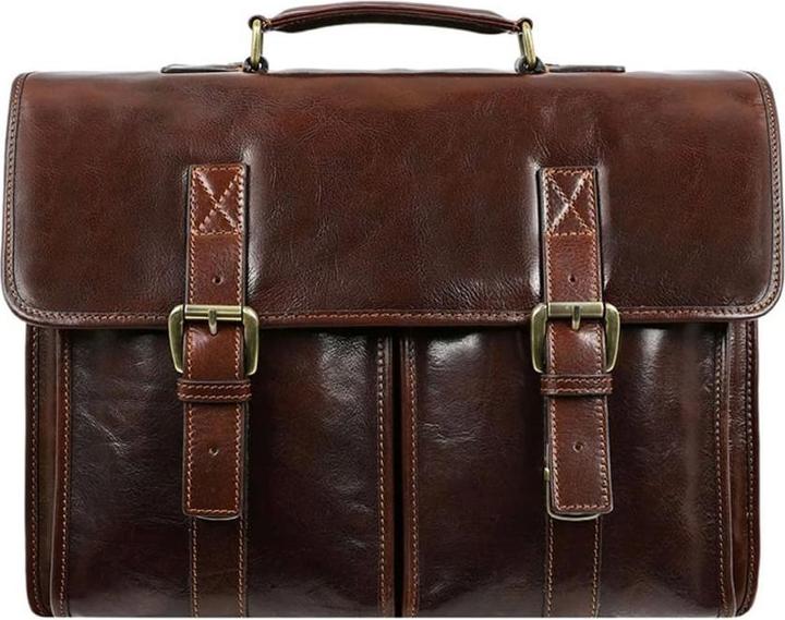 Immagine prodotto Only-Bags.Store Cartella in pelle, borsa a tracolla, borsa messenger