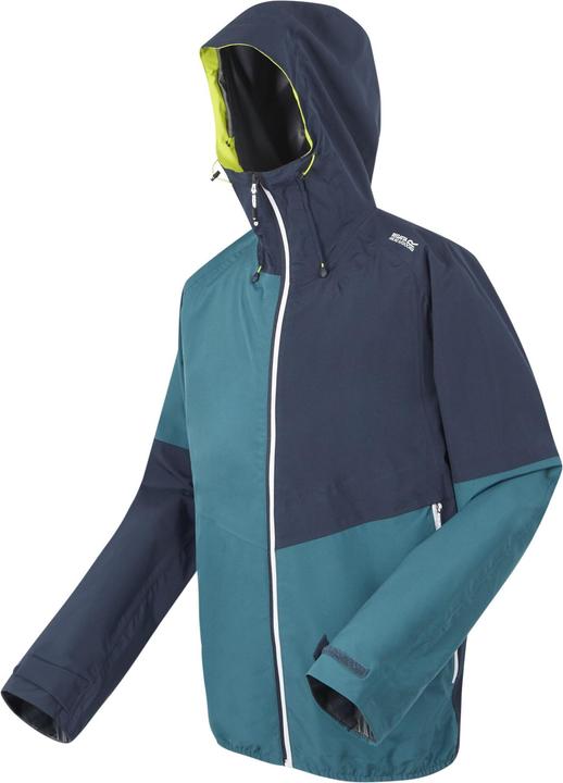 Actual product image Regatta Mens Deserto II Colour Block Waterproof Jacket (L)