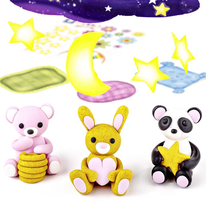 Image du produit Fimo Kids Form&Play Set 4 x 42g Animaux endormis