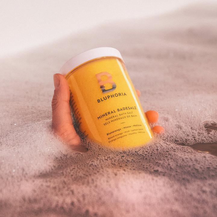 Actual product image Bluphoria Mineral bath salts (400 ml, Bath salts)