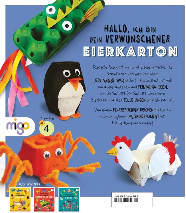 Produktbild Hallo, ich bin dein verwunschener Eierkarton (Deutsch, Sara Stanford, 2022)