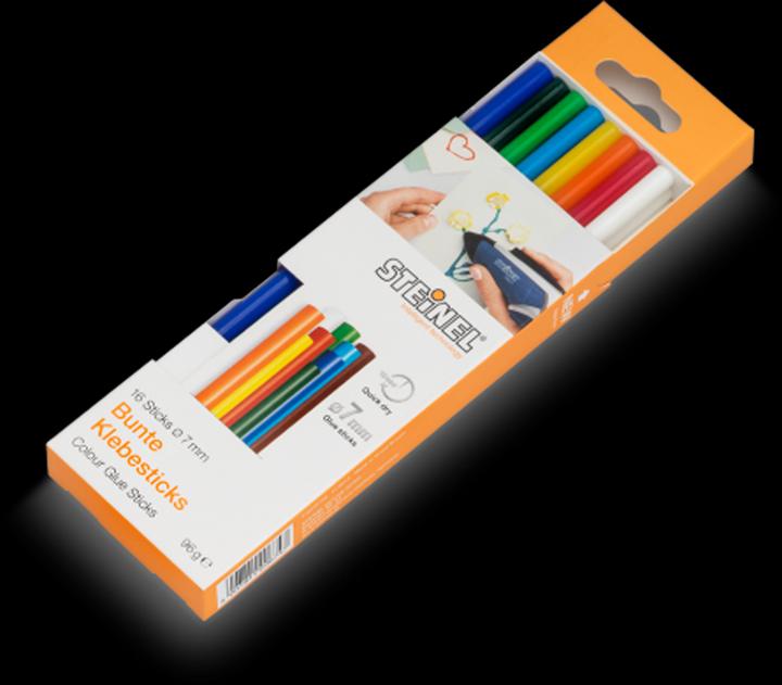 Actual product image Steinel Colourful glue sticks