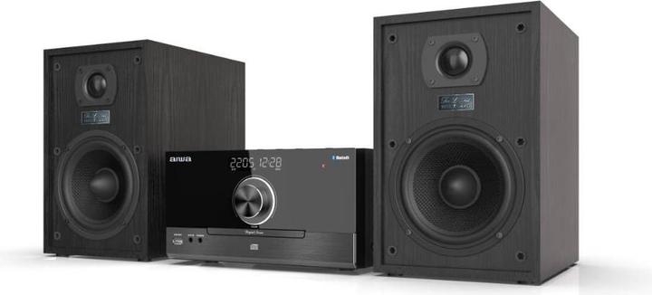 Aiwa MSBTU-600 mikrojärjestelmä, musta (Lettore CD, Bluetooth, 1x 50 W)