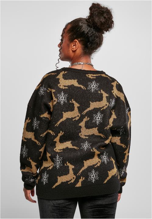 Produktbild Urban Classics Ladies Oversized Christmas Sweater (3XL)