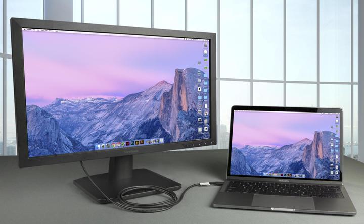 Actual product image Plugable USB C to VGA Cable (USB-C)