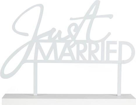 Produktbild Ginger Ray Just Married Hochzeit Tischschild