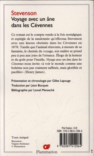 Produktbild G.F. Garden Voyage avec un âne dans les Cévennes (Französisch, Stevenson Robert Louis, 2017)
