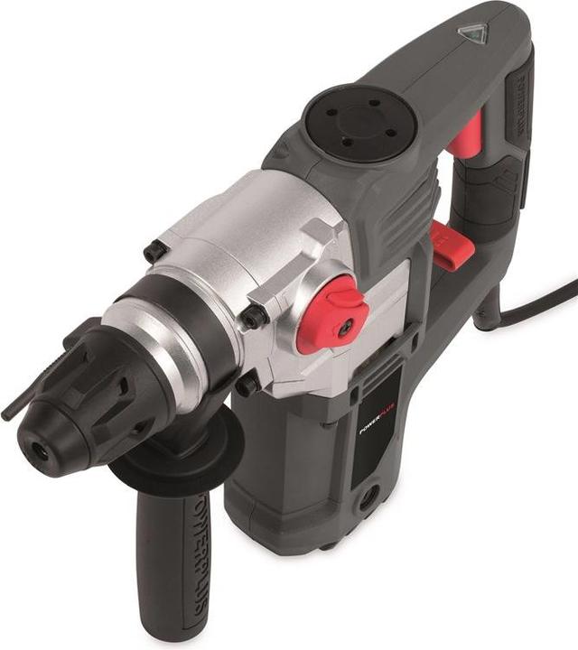 Produktbild Powerplus POWE10060 Bohrhammer - 900W - 4J - SDS-Plus - Inkl. Aufbewahrungskoffer und 7 Zubehörteile (Netzbetrieb)