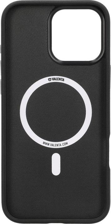 Actual product image Valenta Back Cover Magsafe Style iPhone 16 Pro Schwarz (Apple iPhone 16 Pro)