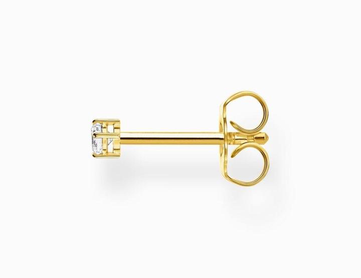 Produktbild Thomas Sabo Ohrstecker (Einzelstück) (925er Silber, 750 Gelbgold Vergoldung)