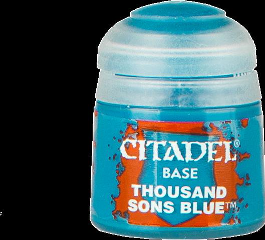 Produktbild Games Workshop Citadel Pot de Peinture - Base Thousand Sons Blue (12ml)