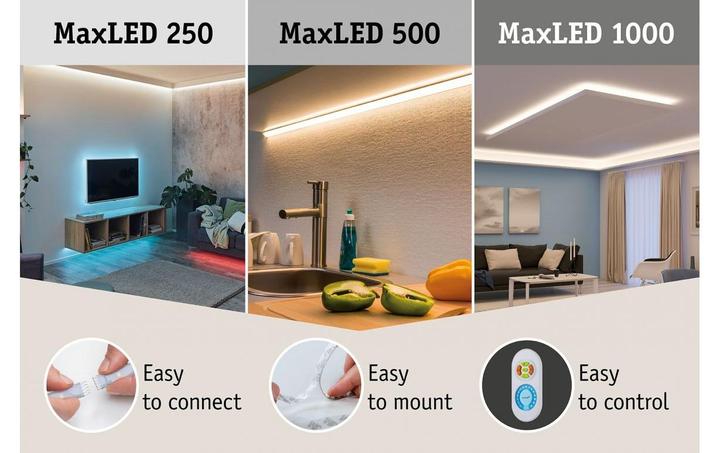 Actual product image Paulmann MaxLED 500 Stripe (RGBW, 1000 cm, Indoor)