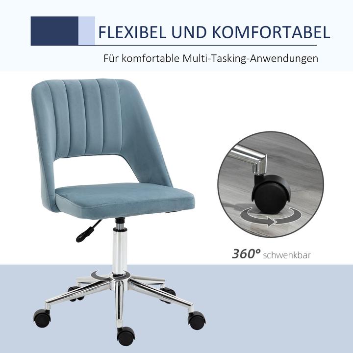 Produktbild Vinsetto Bürostuhl moderner Stil, drehräder, High-End-Gaslift