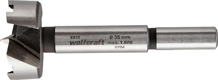 Produktbild wolfcraft wolfcraft 1 Forstnerbohrer-Set 5-tlg. ø15-35x90mm (15 mm, 35 mm, 20 mm, 25 mm, 30 mm)