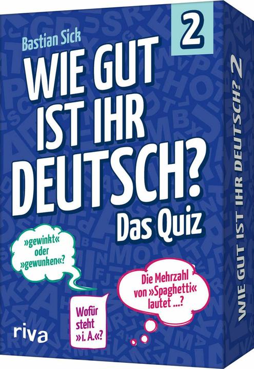 Actual product image Sick:How good is your German? - The Qui (German)
