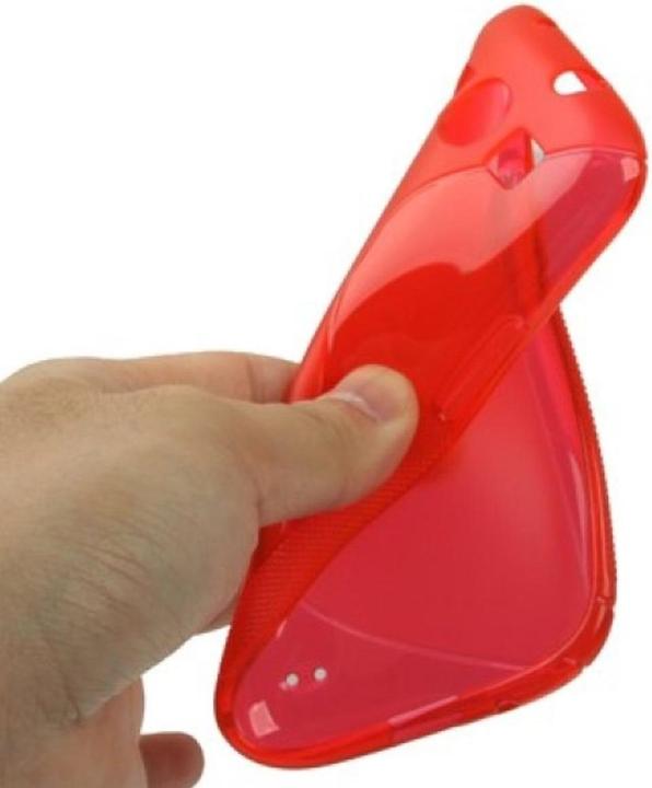 Produktbild König Design TPU Schutzhülle für Samsung Galaxy S3 i9300 / i9305 / S3 NEO i9301 Transparent Rot (Samsung Galaxy S3 Neo, Samsung Galaxy S3)