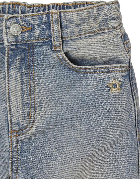 Actual product image Vertbaudet Weite Mädchen Jeans mit Dehnbund, Bundweite verstellbar (86)