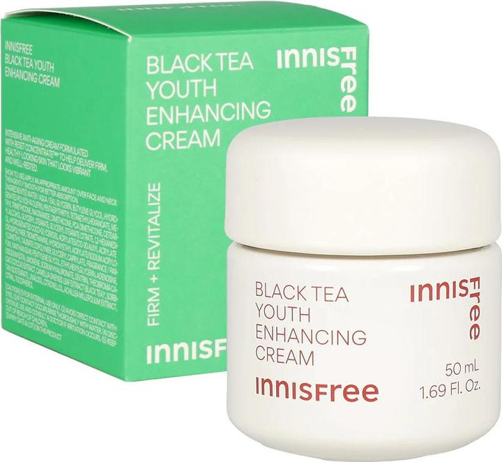 Actual product image Innisfree Black Tea Youth Enhansing Cream 45ml (45 ml, 24h cream)