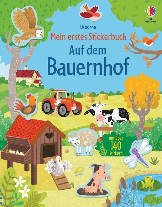 Mein erstes Stickerbuch: Auf dem Bauernhof (Deutsch, Kristie Pickersgill, Jordan Wray, 2021)