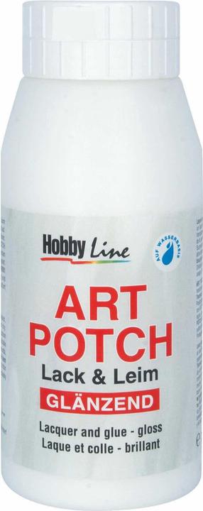 Produktbild Kreul 49153 - Art Potch Lack und Leim transparent glänzend, 750 ml, Serviettentechnik- und Dekoklebe (Durchsichtig, 750 ml)