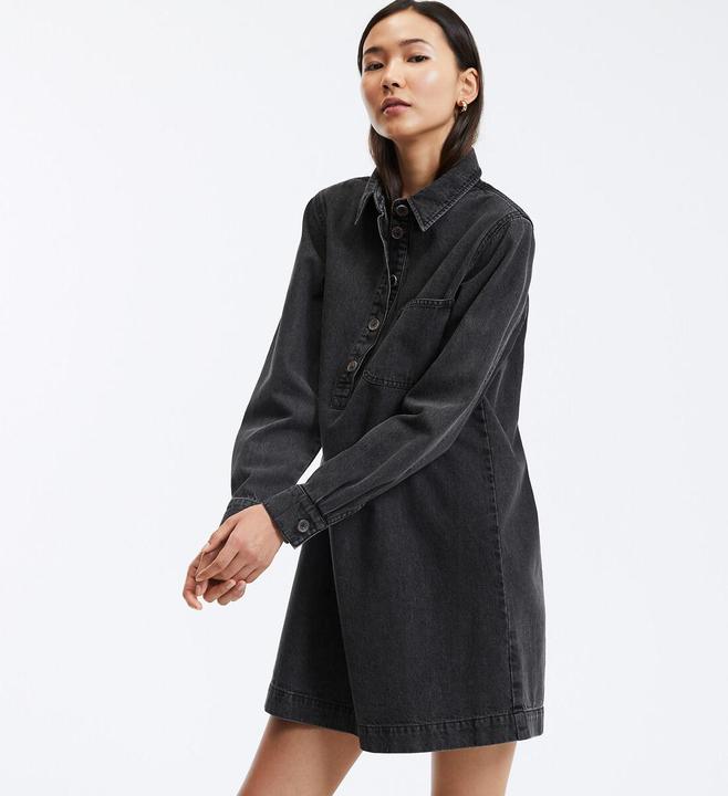 Image du produit La Redoute Collections Robe courte en jean Signature ALBANE (44)