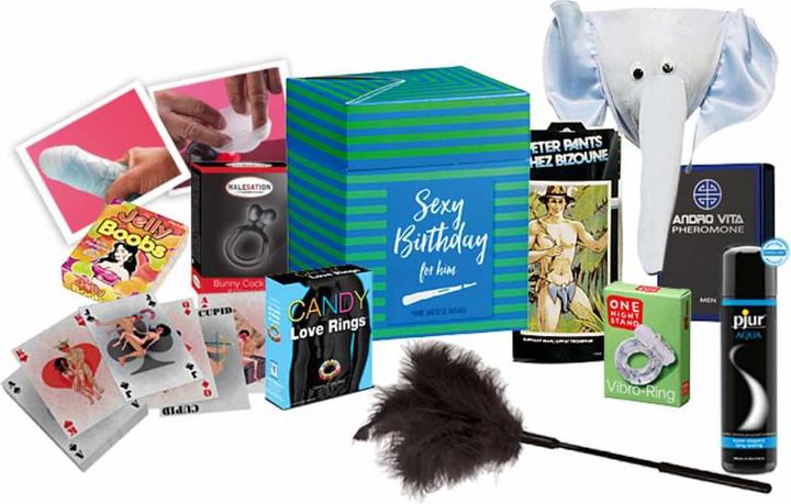 Immagine prodotto ST Rubber Box 'Sorprese sexy di compleanno per lui'