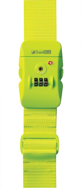 Produktbild Travel Blue TSA-Gepäckriemen mit Kombinationsschloss purpur, neon green (Schlösser & Anhänger, Kofferriemen)